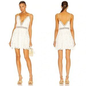 Alexis Evanna Dress, White, Size Md